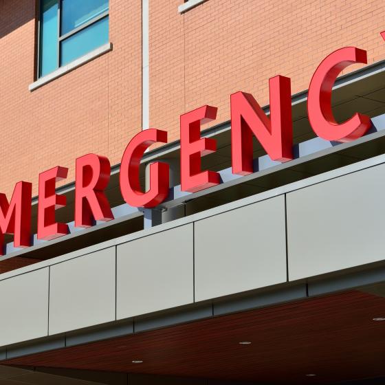 Photo of Emergency sign